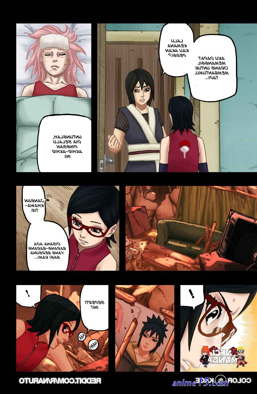 sarada hentai comics