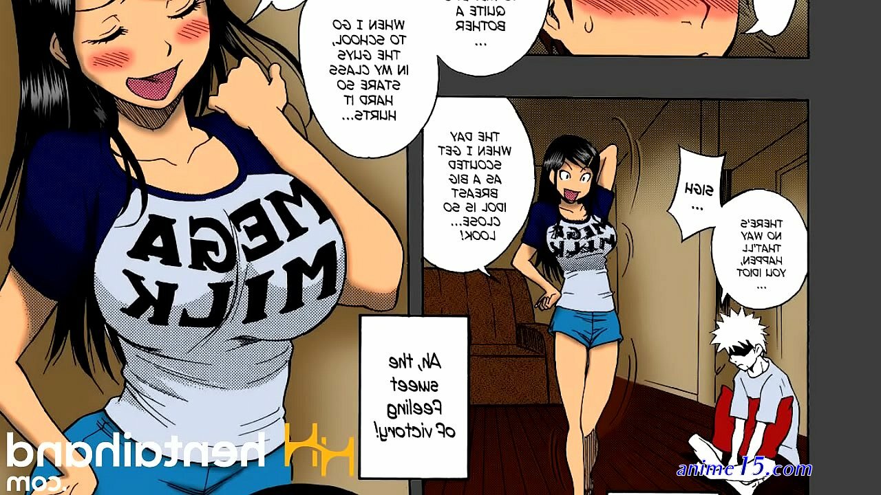 big tits anime stuck