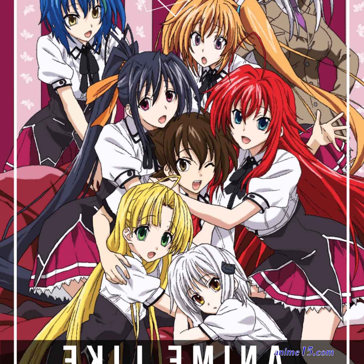 girls anime nudes high school dxd hot