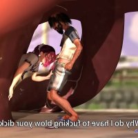 big tits anime stuck