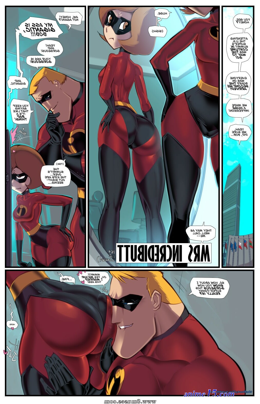 the incredibles adult comics