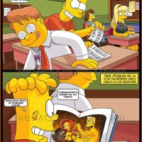 cómics porno los simpson
