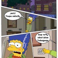 cómics porno los simpson