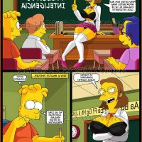 cómics porno los simpson