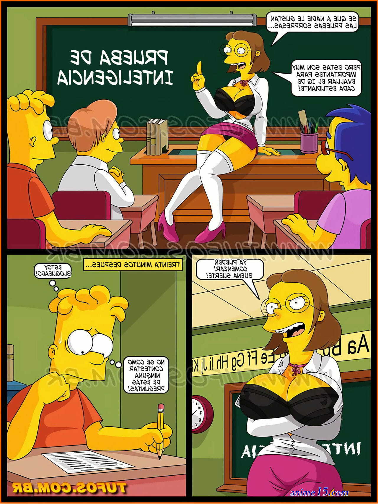 cómics porno los simpson