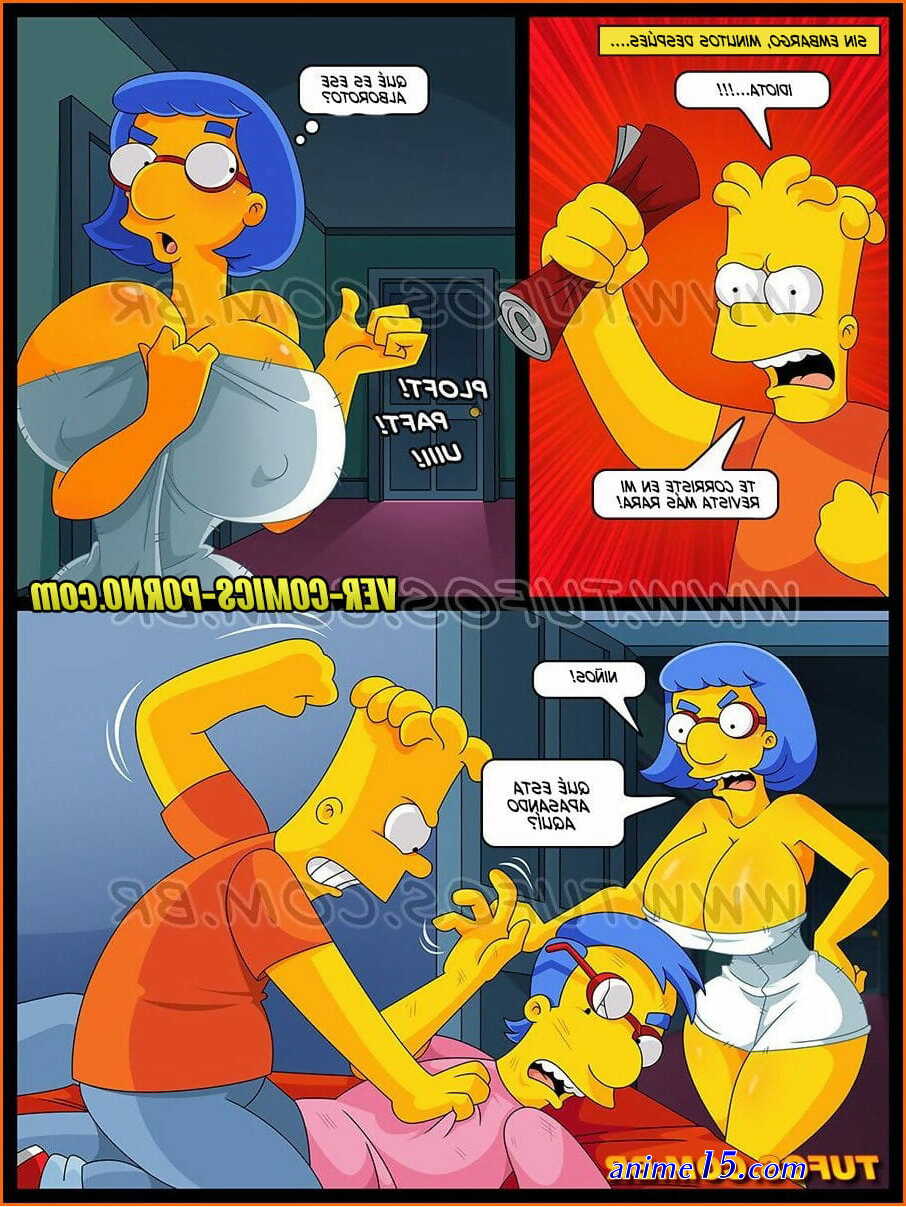 cómics porno los simpson