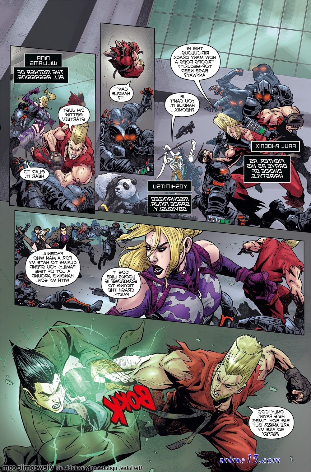 tekken mom son sex comics