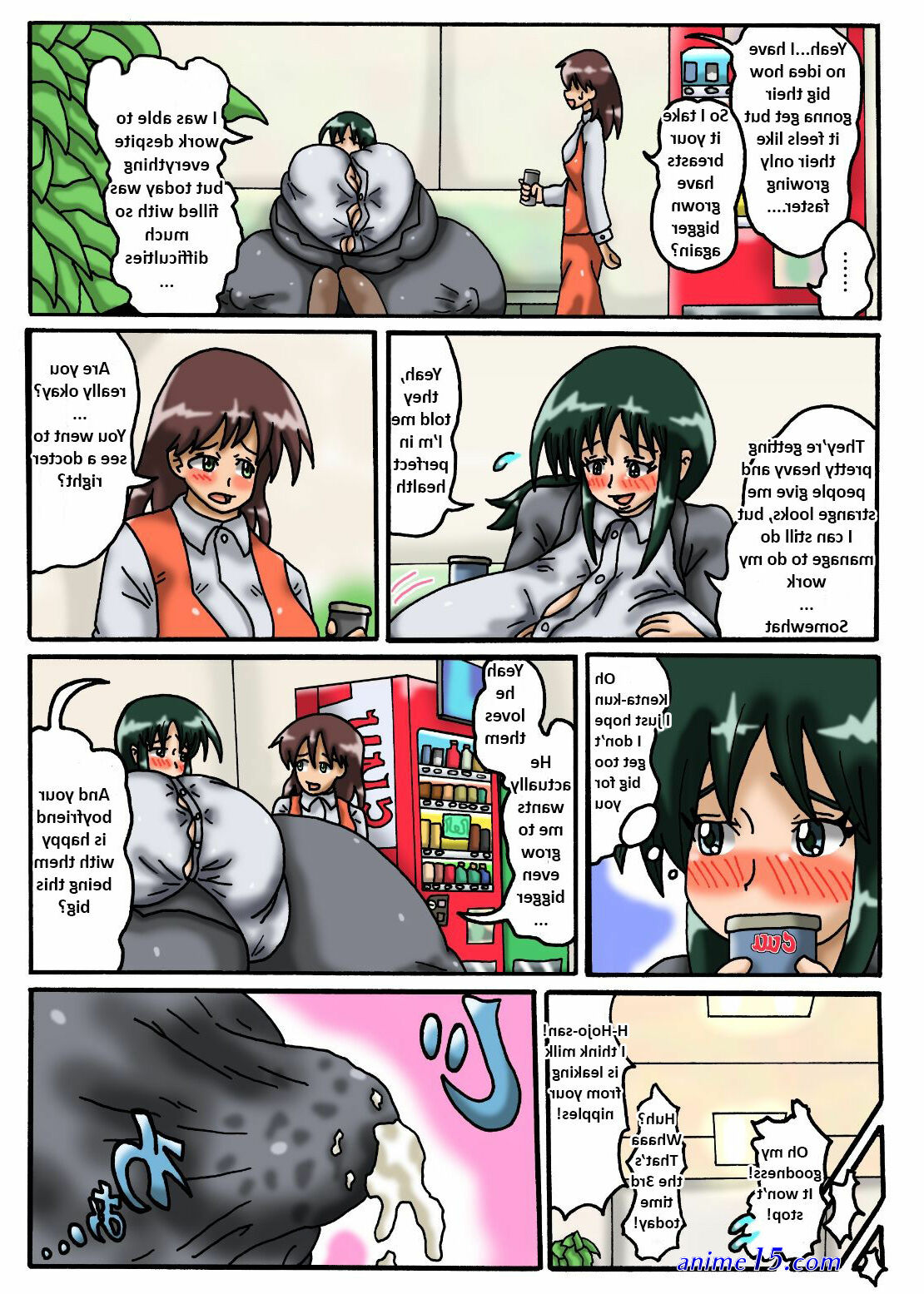 anime yutaka hojo gigantic breasts porn comic