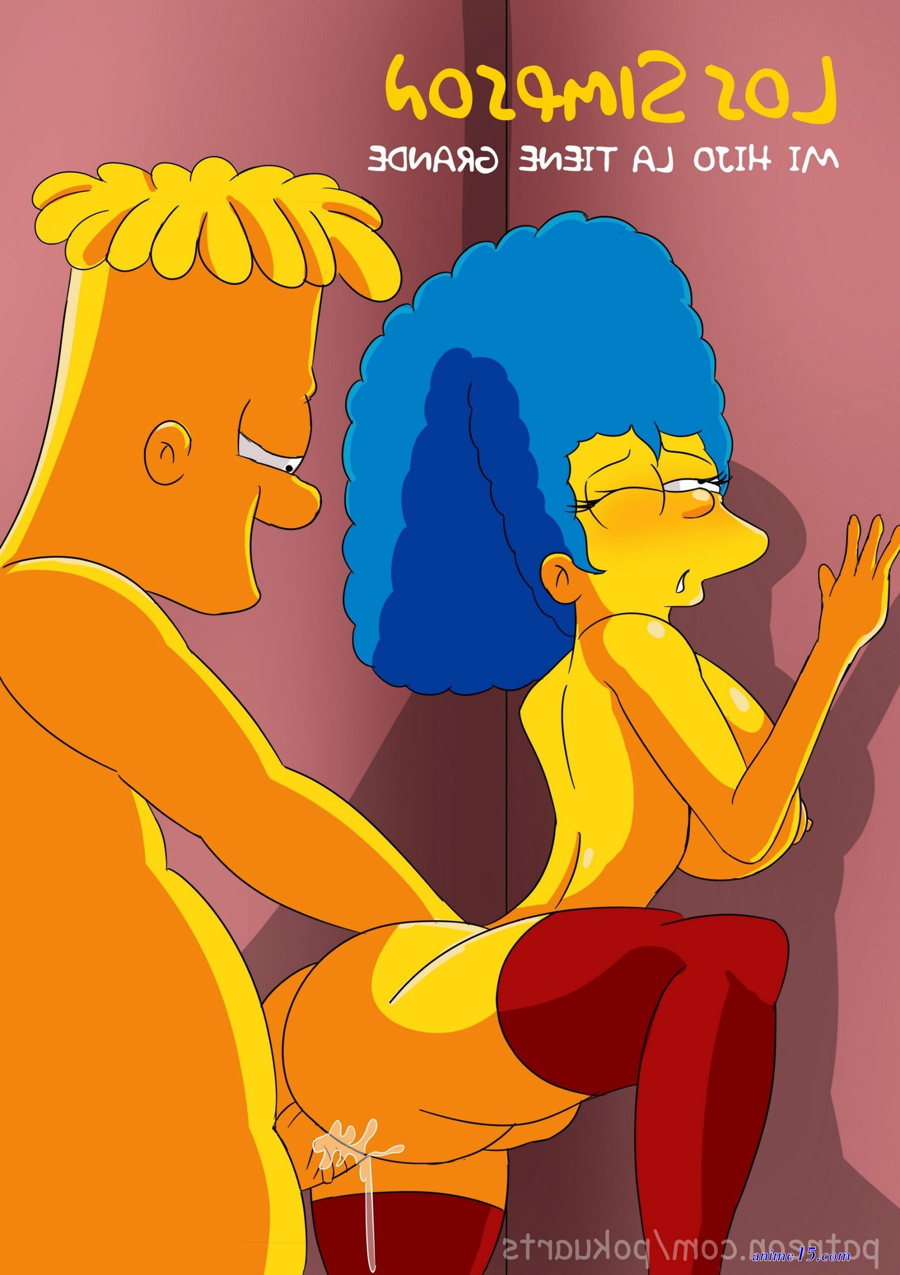cómics porno los simpson