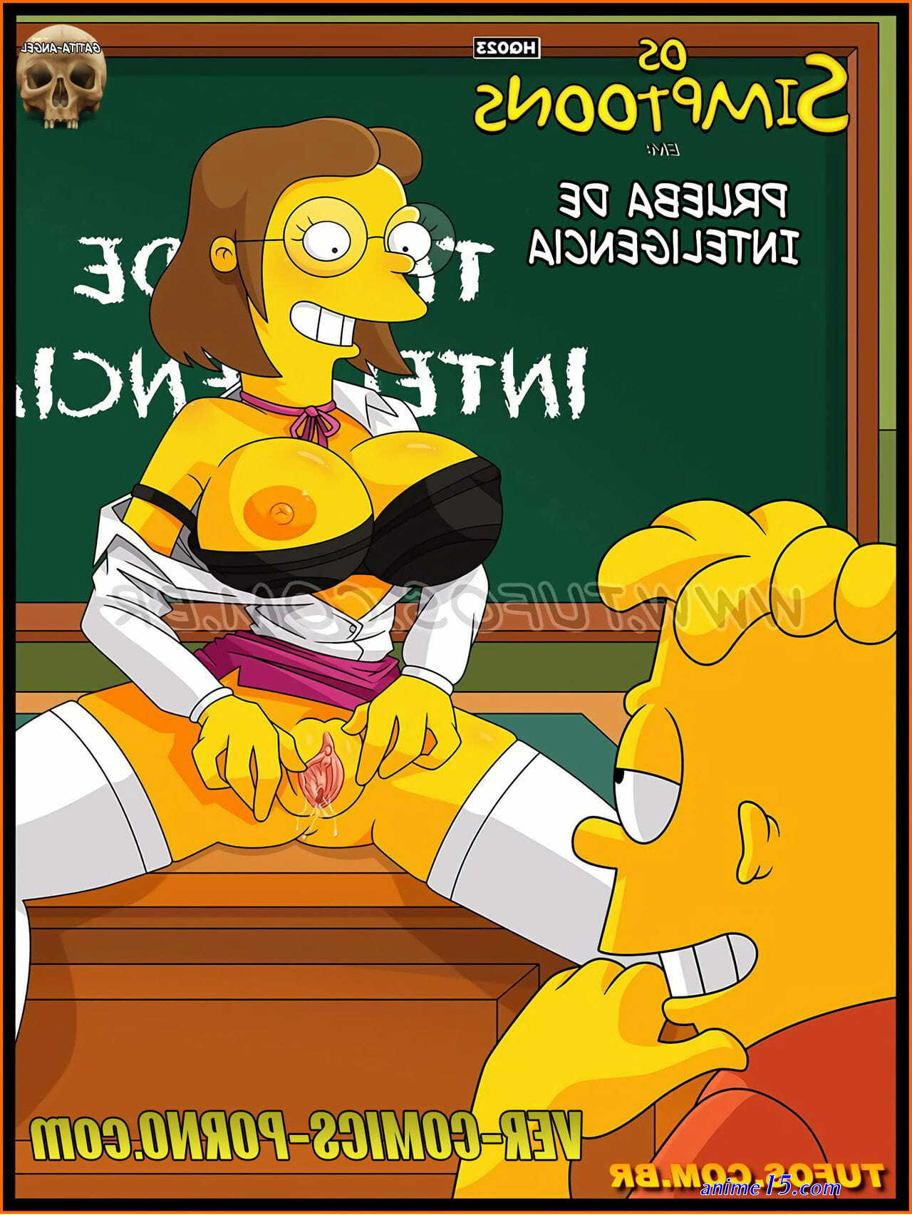 cómics porno los simpson