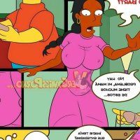 cómics porno los simpson