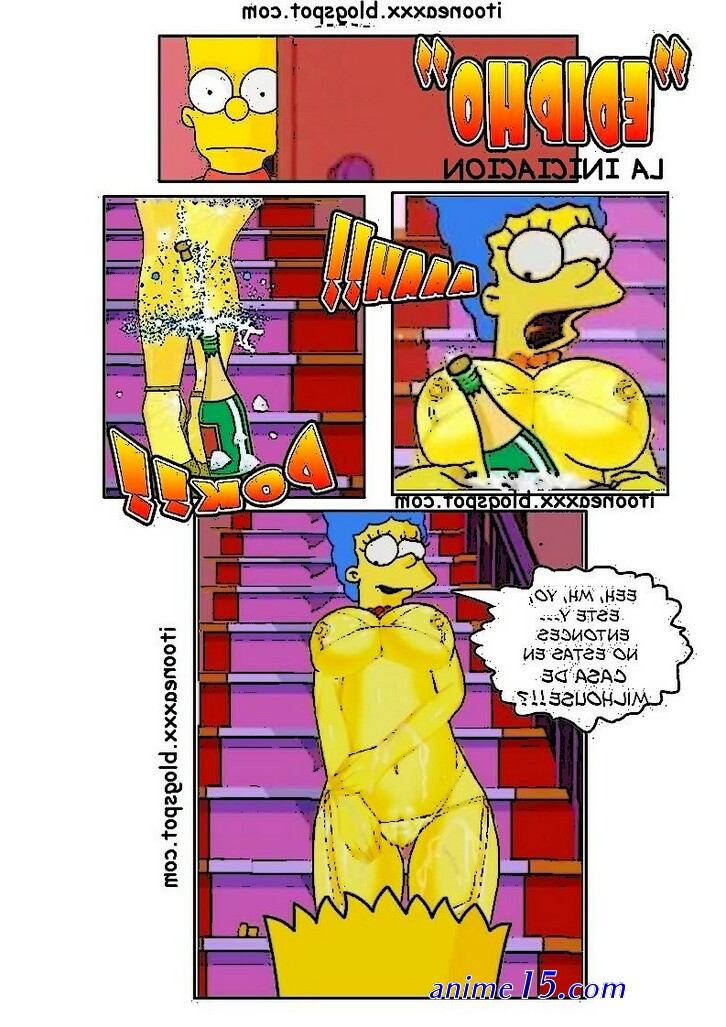 cómics porno los simpson