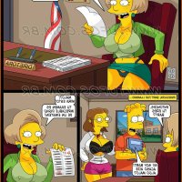 cómics porno los simpson
