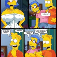 cómics porno los simpson