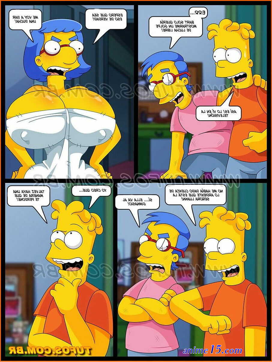 cómics porno los simpson