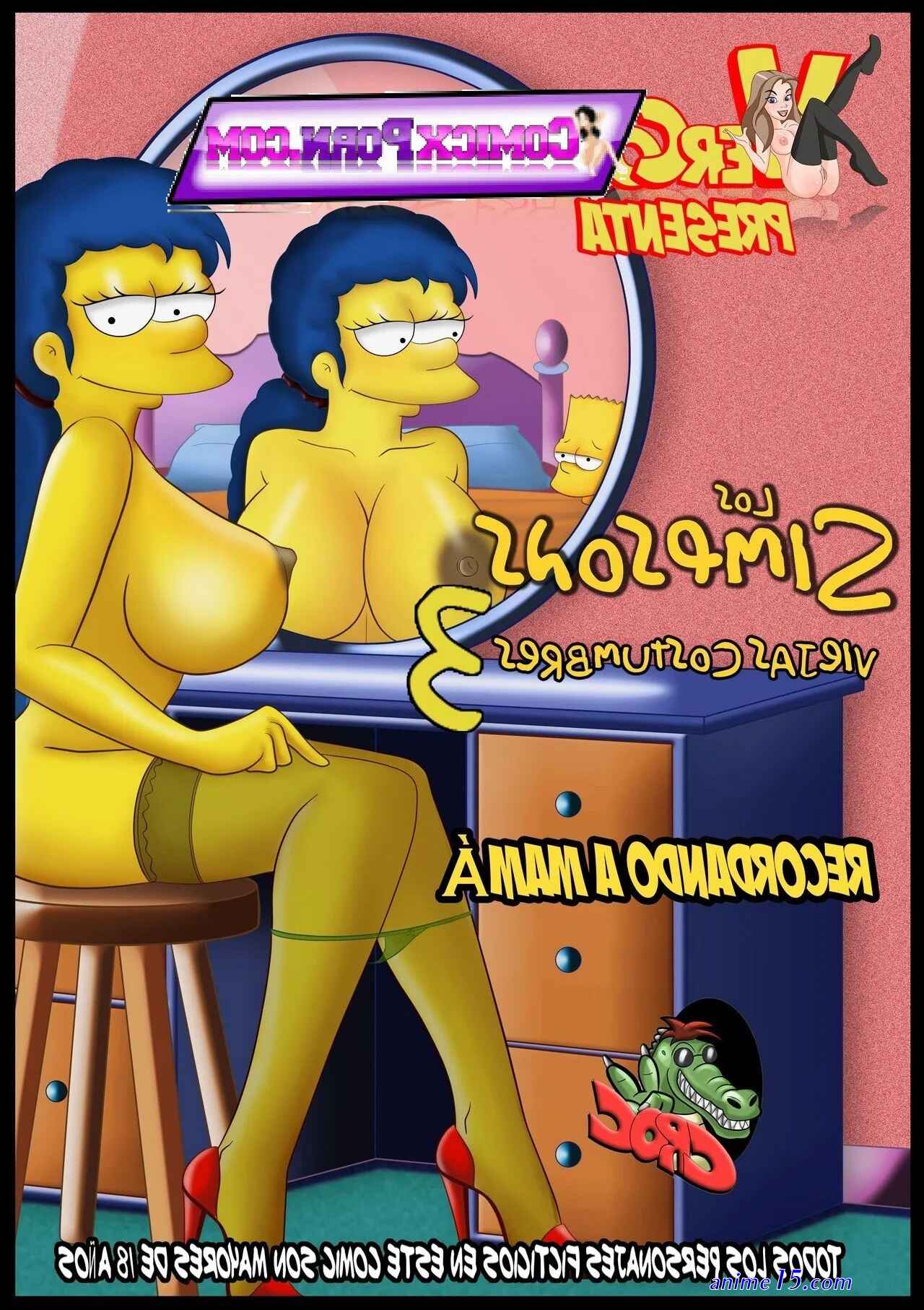 cómics porno los simpson