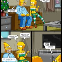 cómics porno los simpson