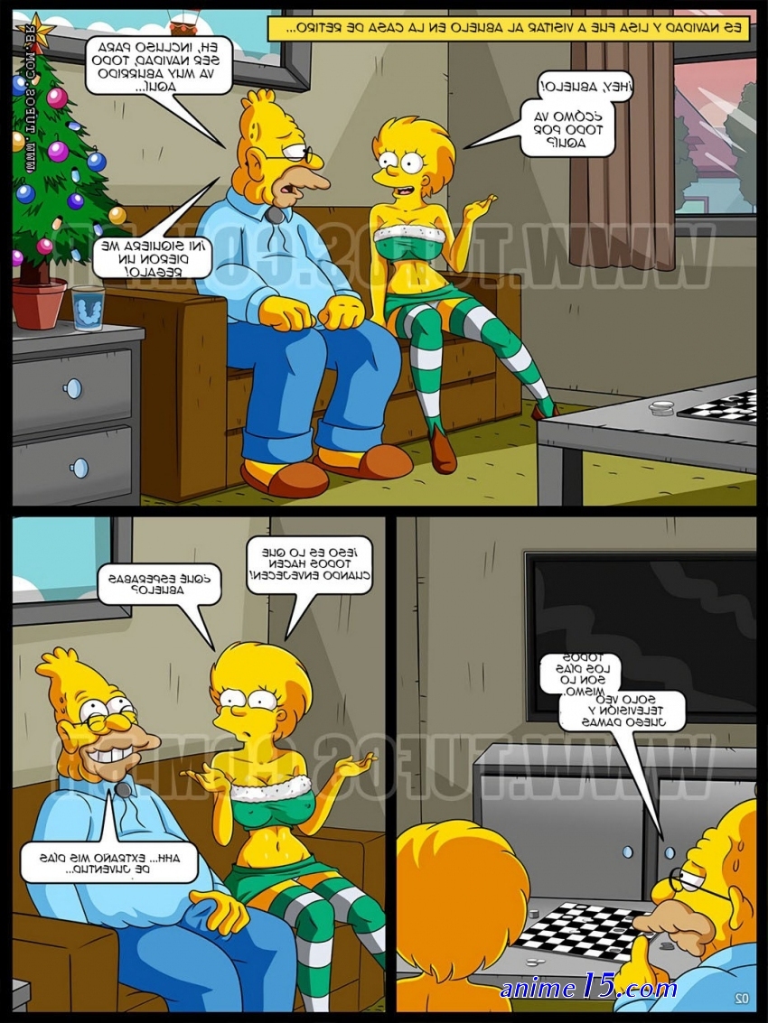 cómics porno los simpson