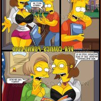 cómics porno los simpson