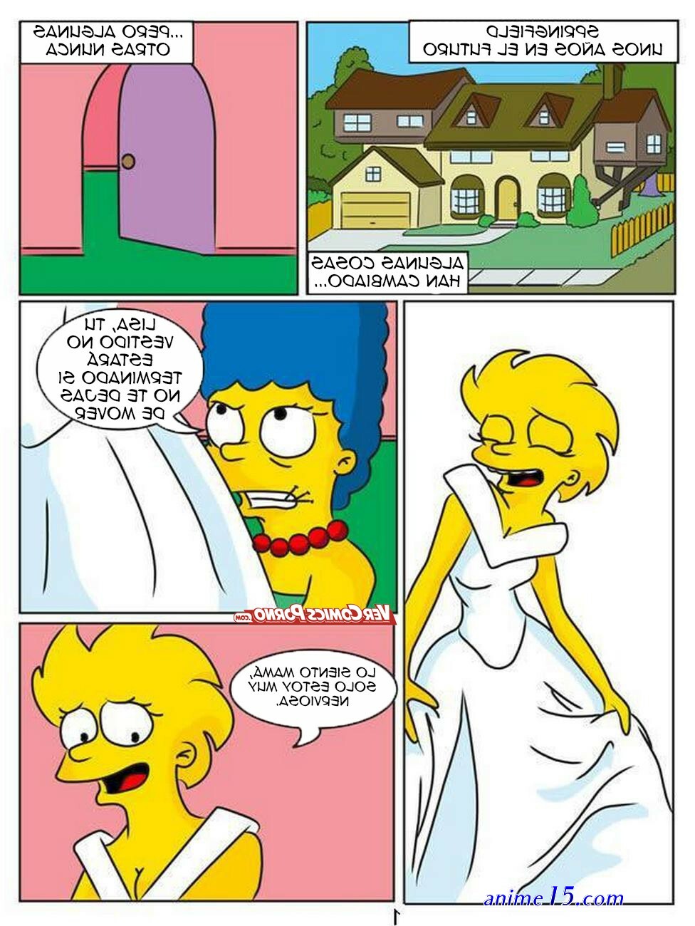cómics porno los simpson