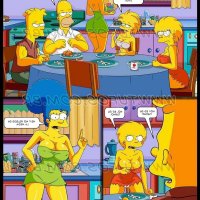 cómics porno los simpson