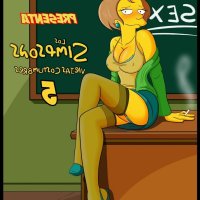 cómics porno los simpson
