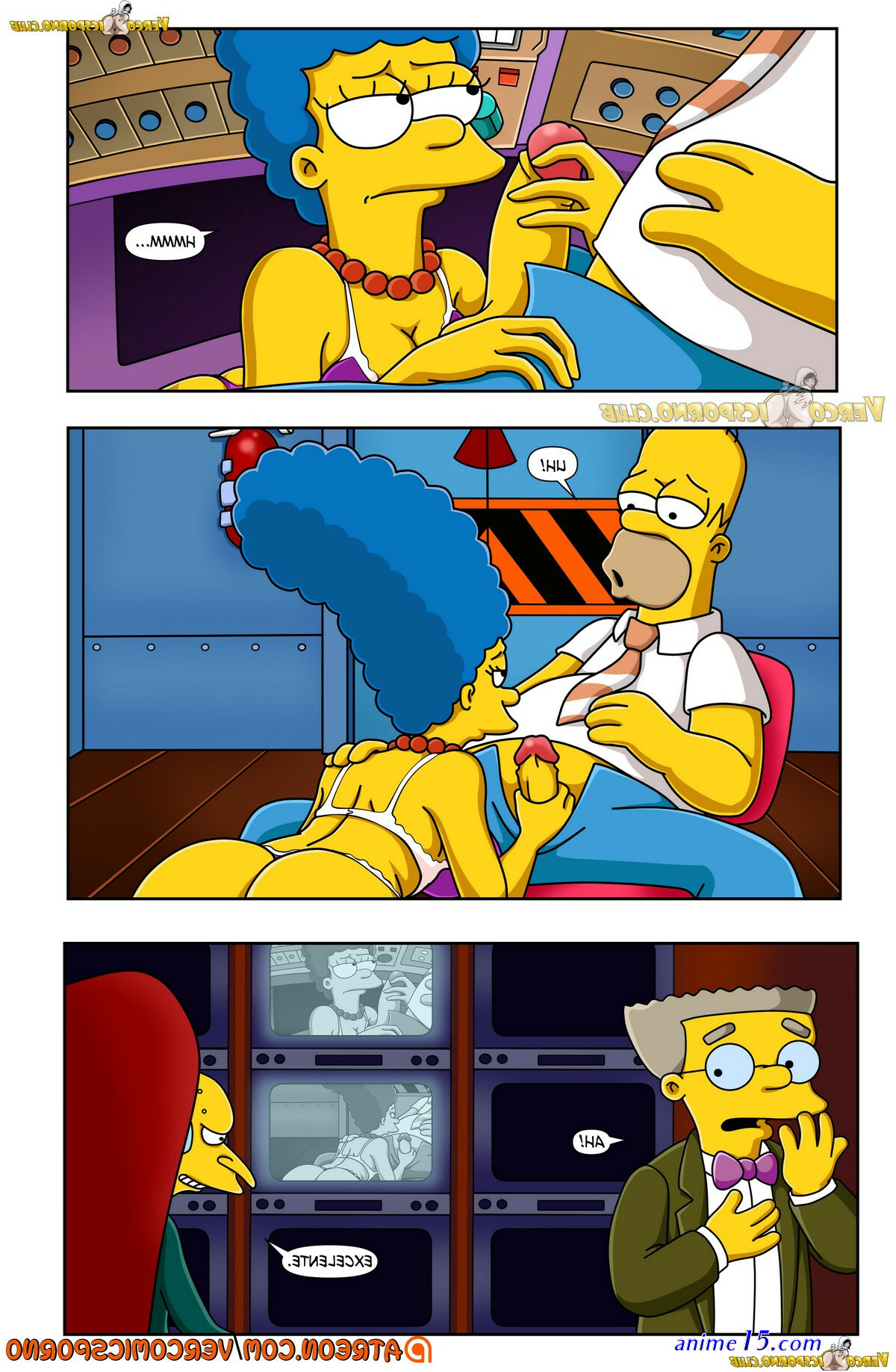 cómics porno los simpson