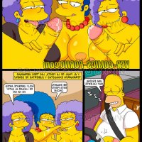 cómics porno los simpson