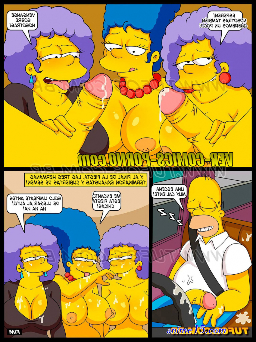 cómics porno los simpson