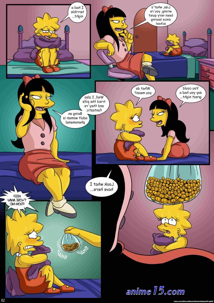 on simpsons girls having sex with lisa comics
