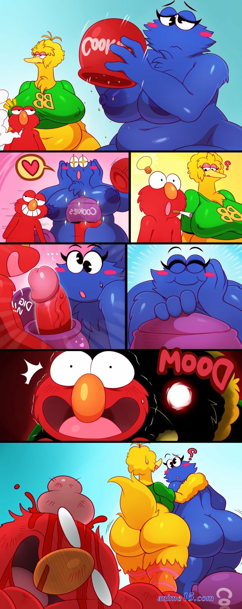 cookie monster porn comics