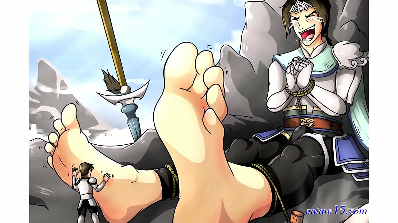 anime boy feet cum