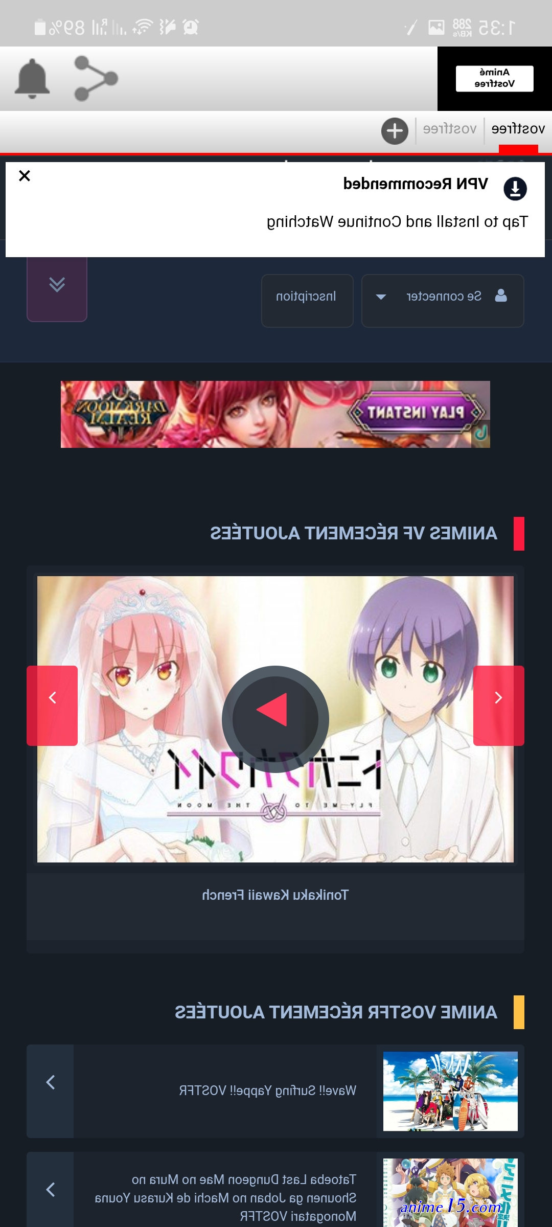 vostfr seris anime downlaod