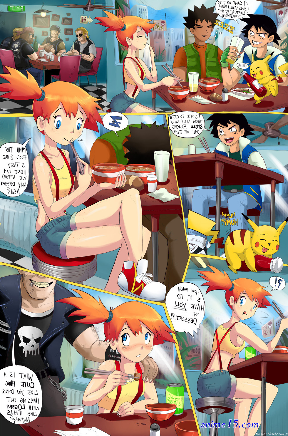 pokemon sex misty vaporeon comics