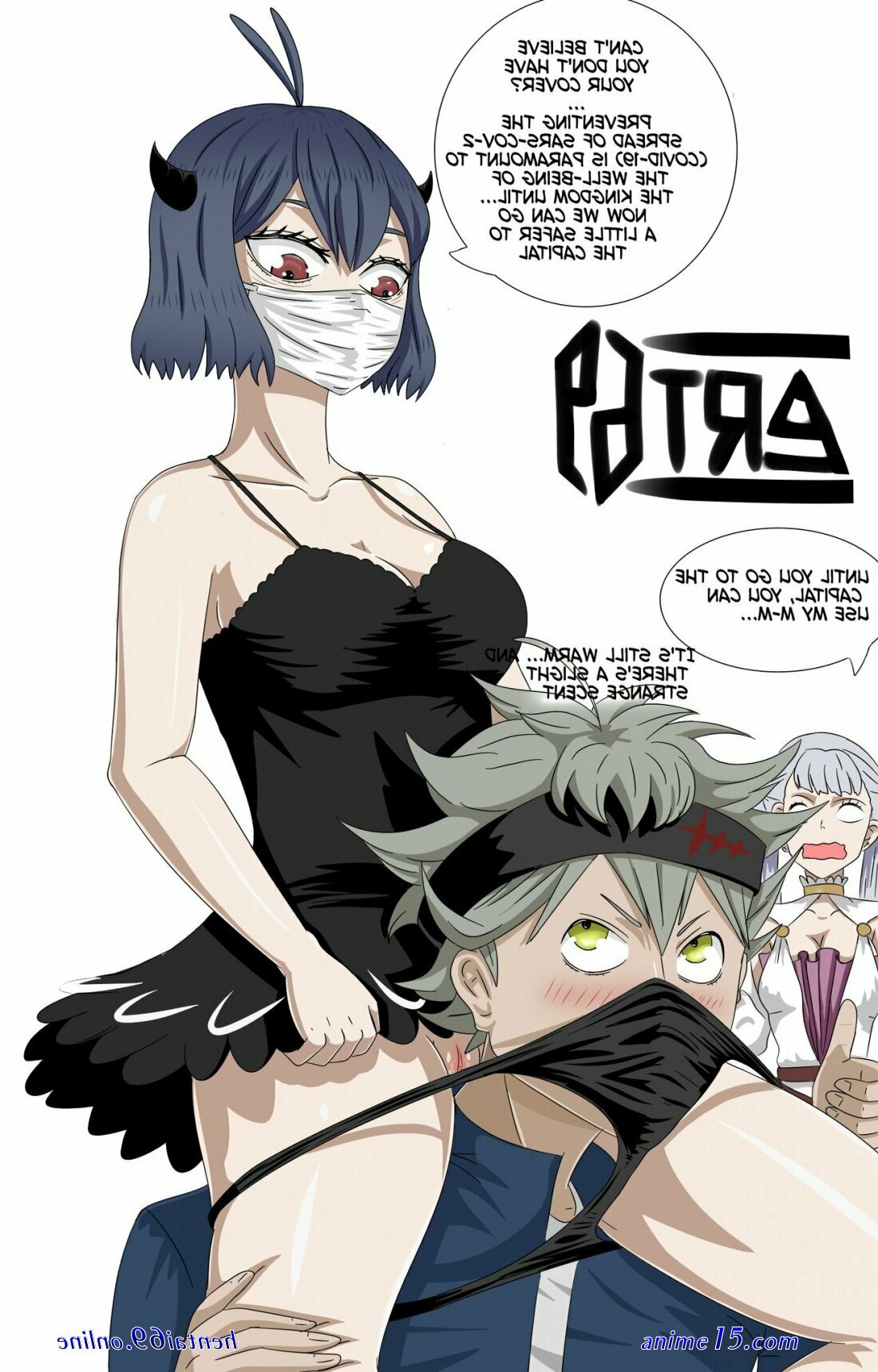 comics hentain black clover