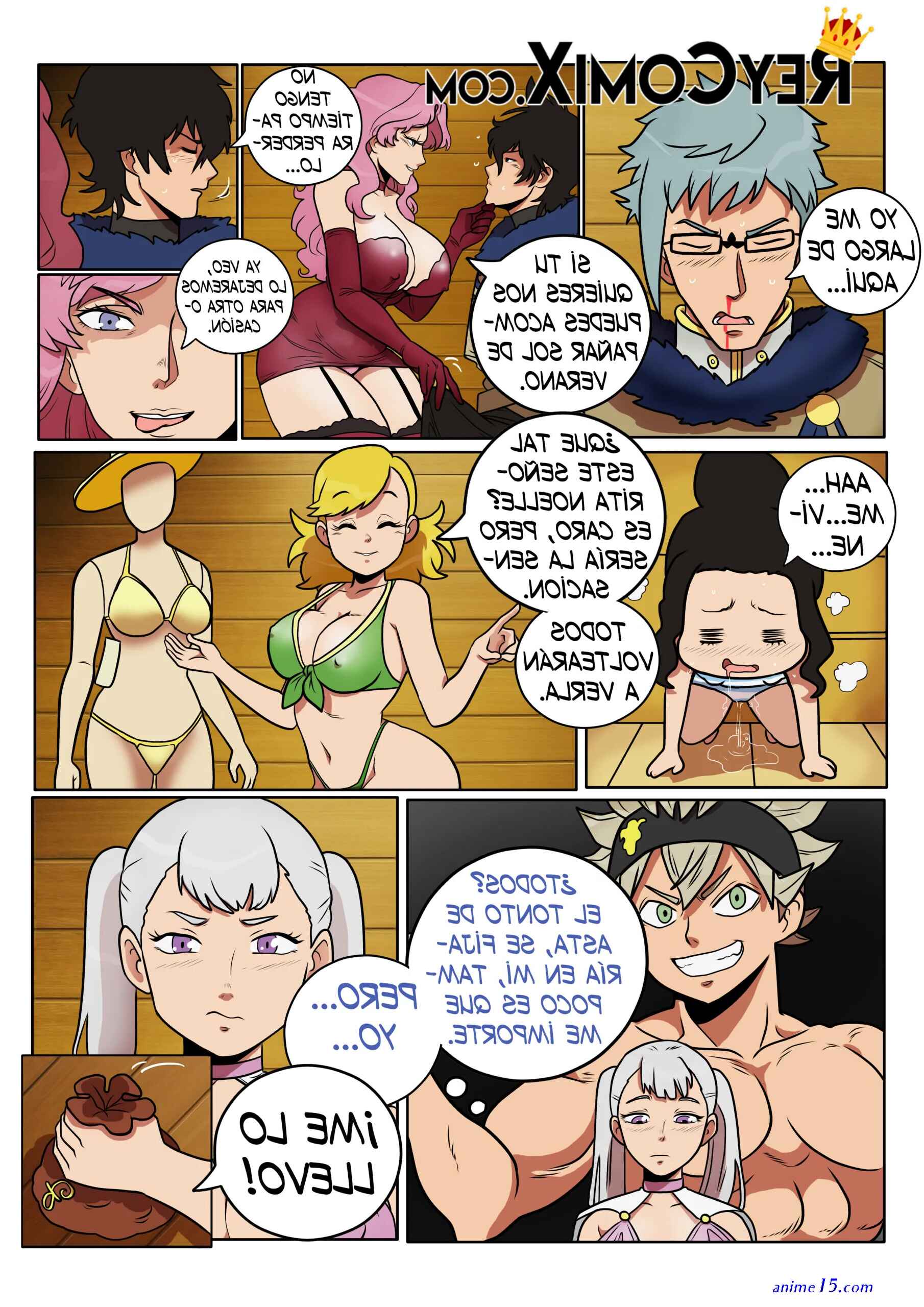 comics hentain black clover