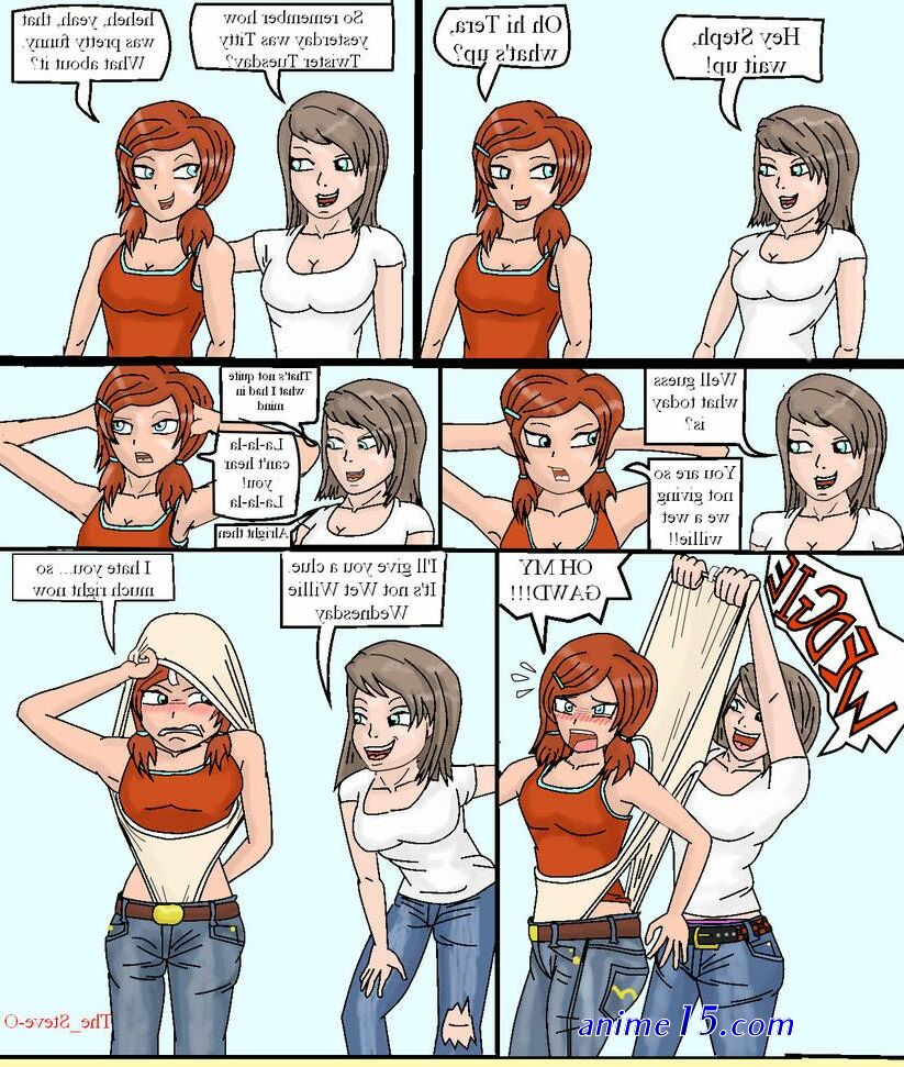 wedgie comics women hung from their panties pictures