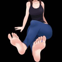 dirty anime feet make you cum and eat it