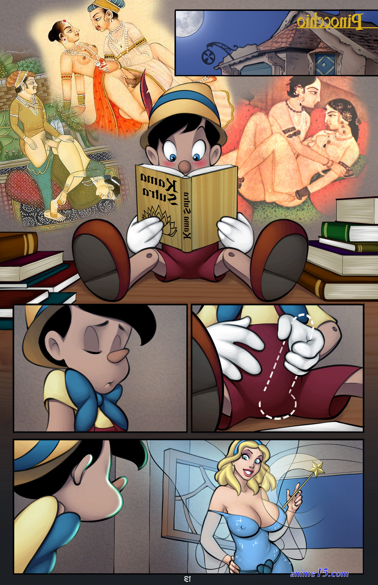 naked picture of encanto comics