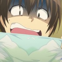 anime woman wet panties photo