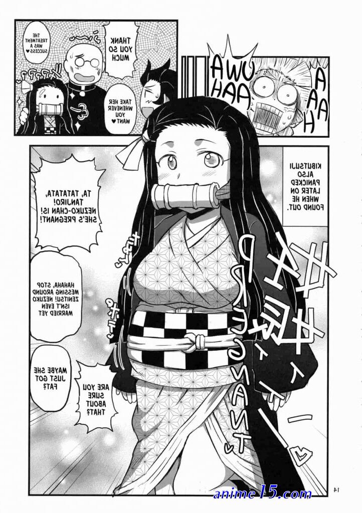 nezuko porn comics