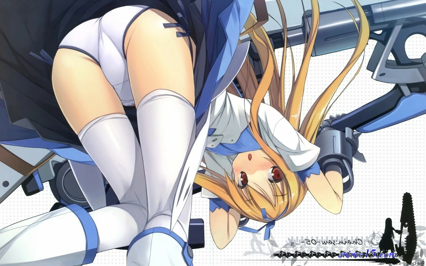 anime woman wet panties photo