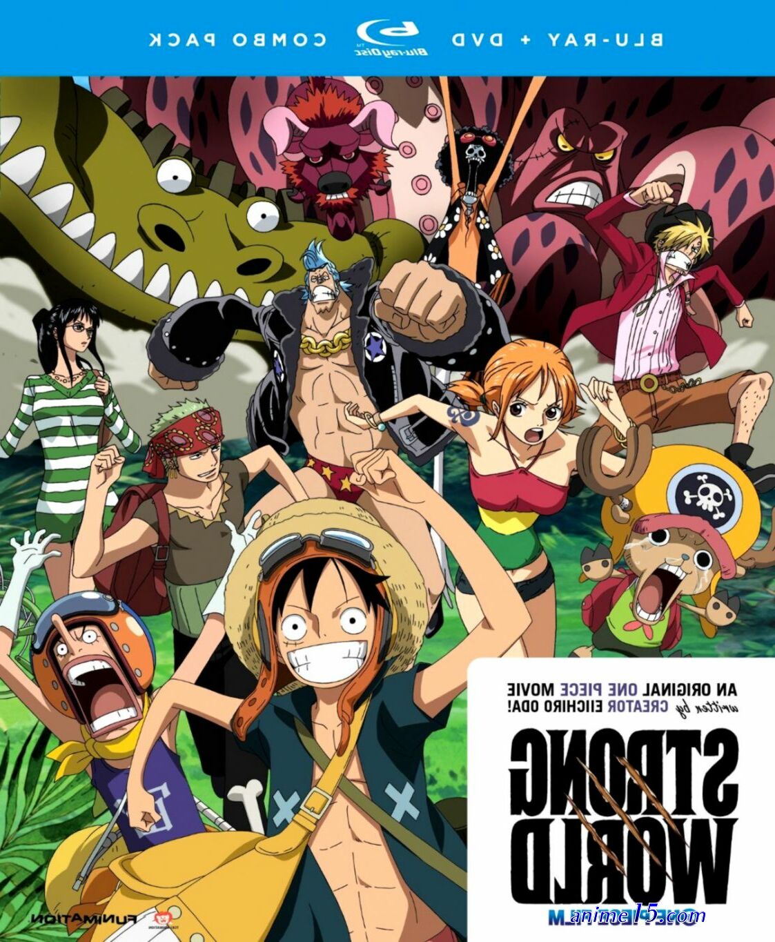 one piece strong world dublado