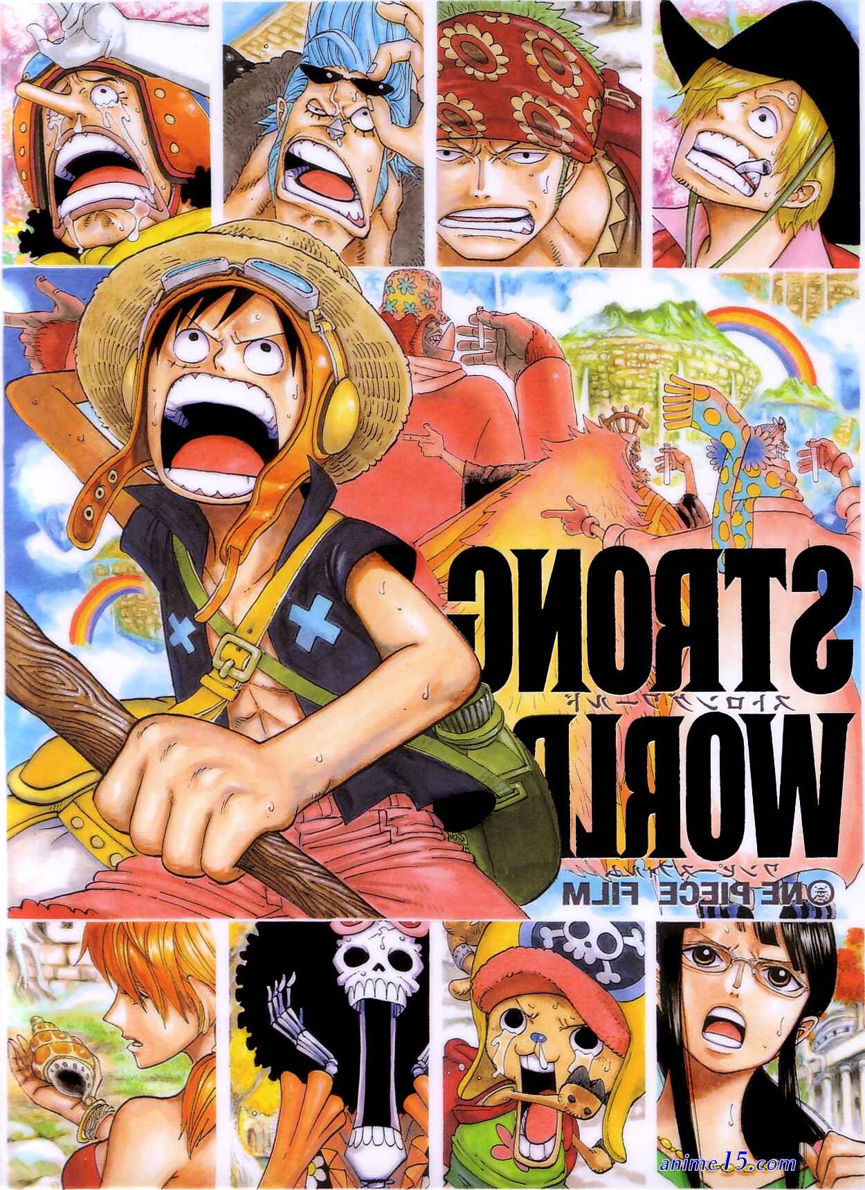 one piece strong world dublado