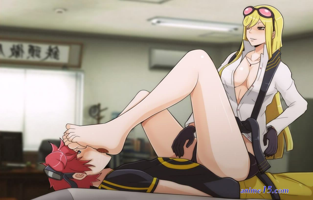 barefoot hentai anime