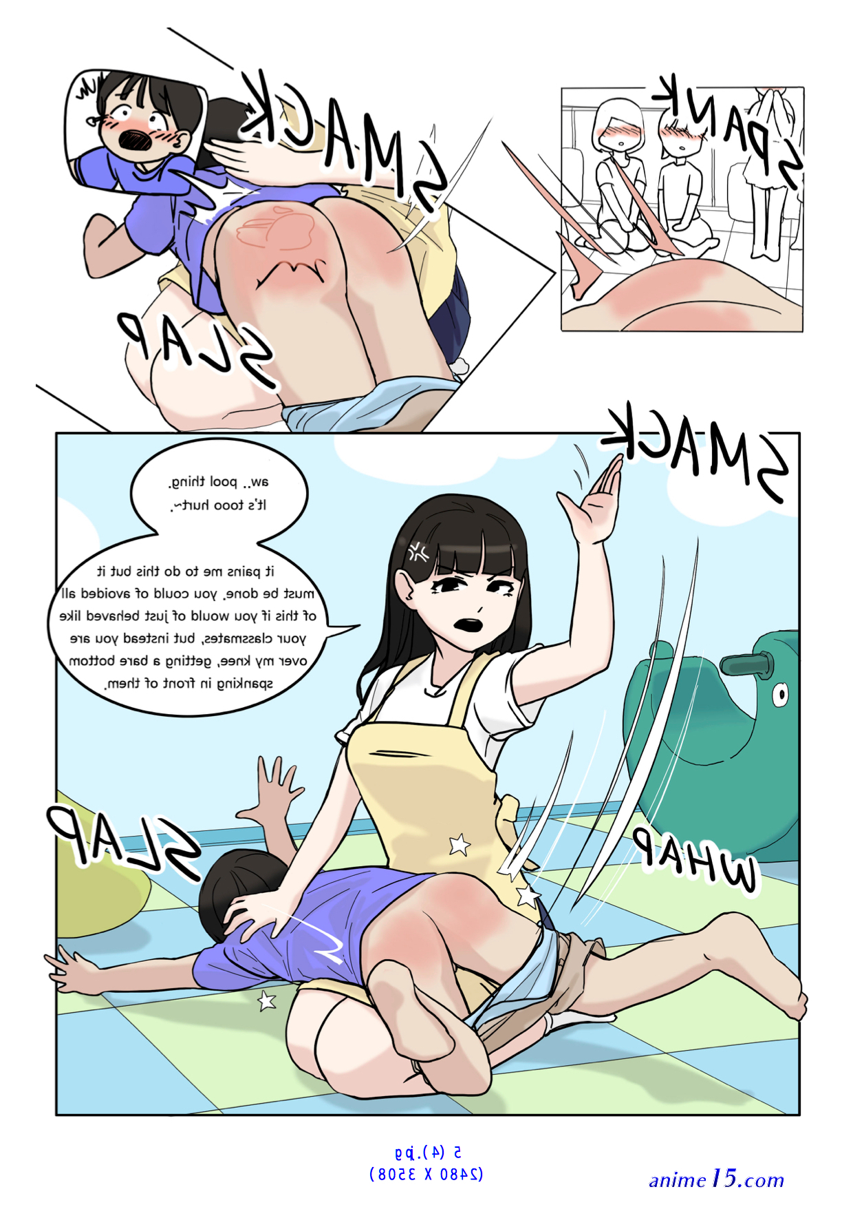 spanking cartoons and comics porn