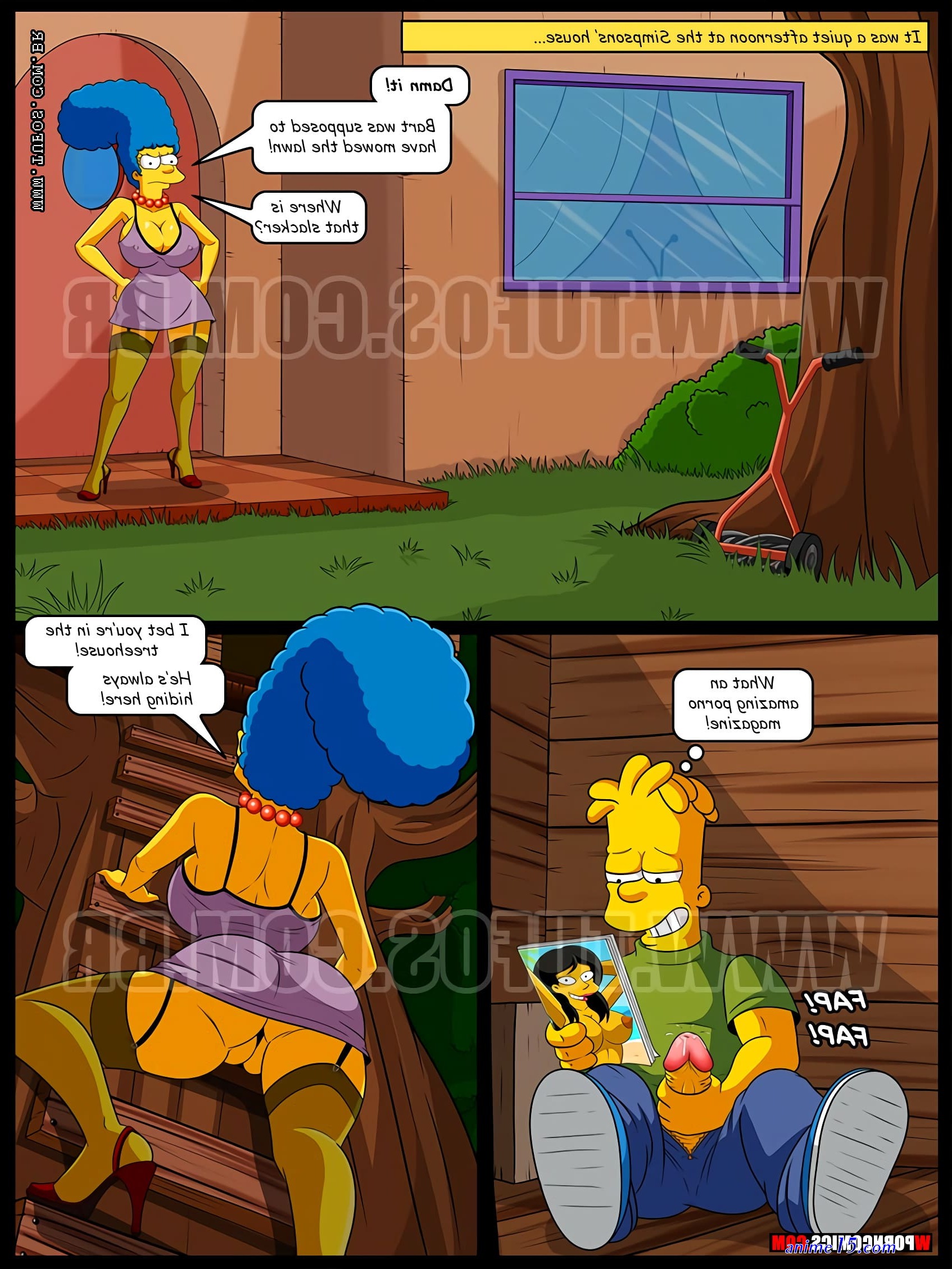 simpsons porn comics