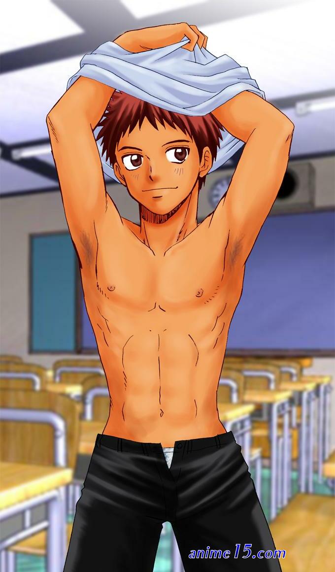 hot anime dude nude