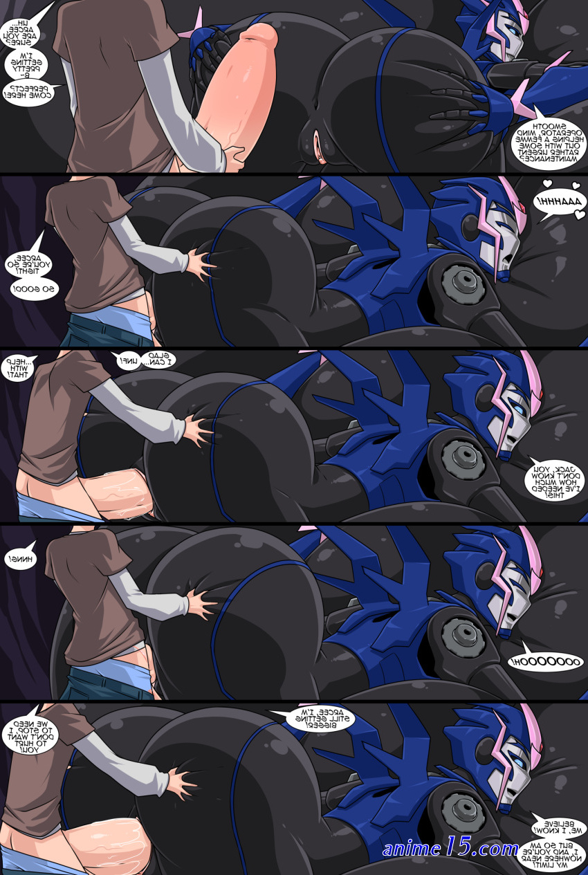 arcee sex with jack comics