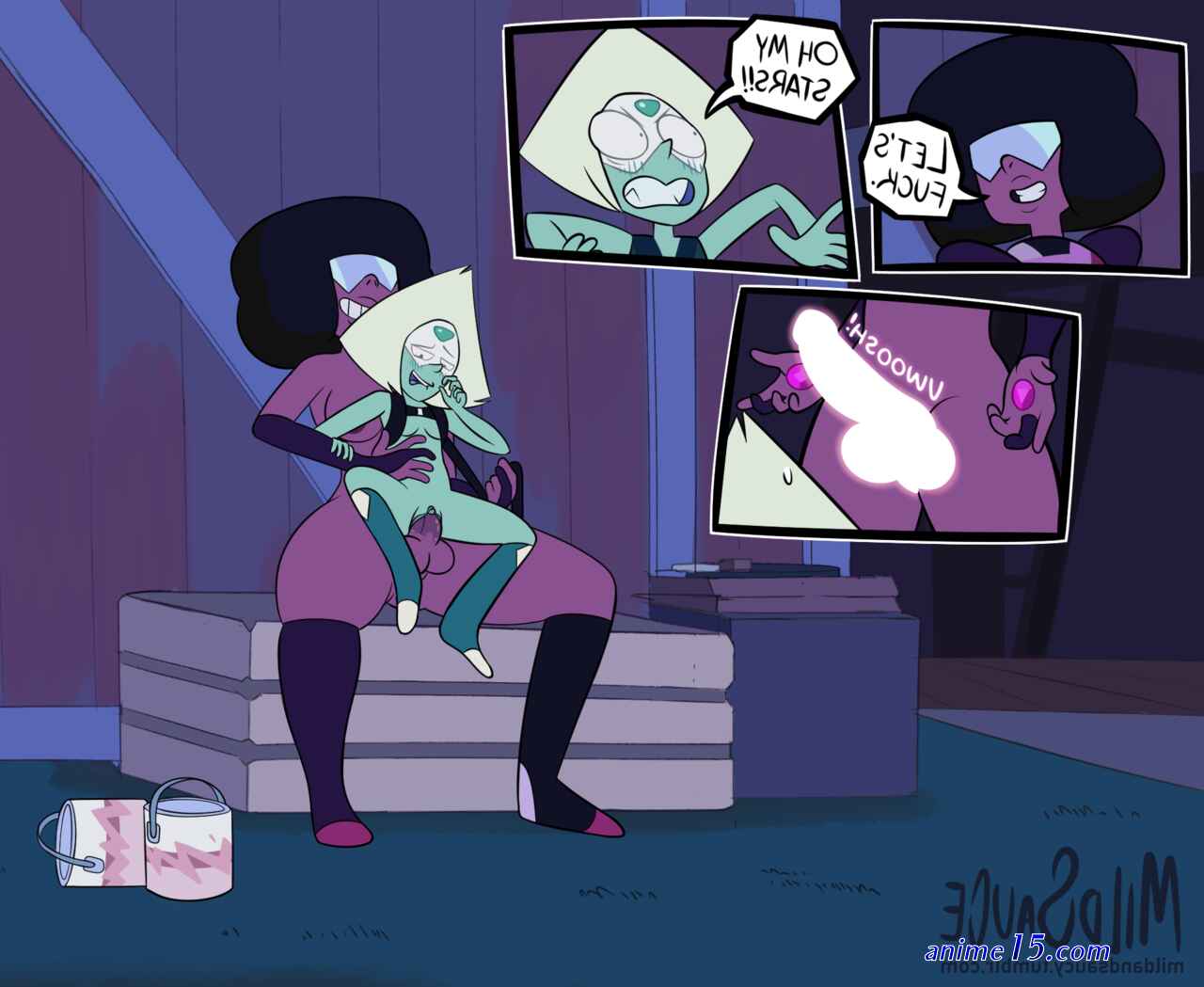steven universe garnet nsfw comics